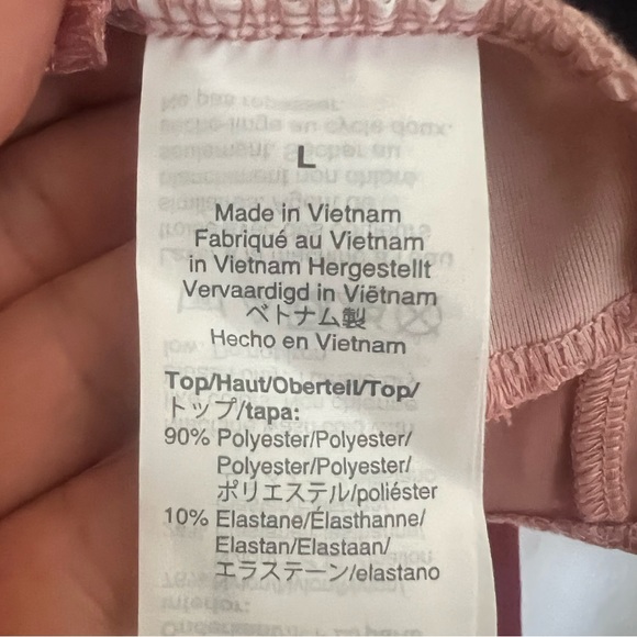 J. CREW | pink velvet velour bodysuit - Picture 5 of 5